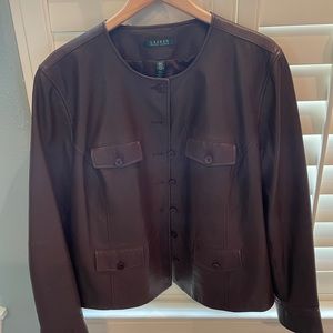 Ralph Lauren Leather Jacket